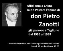 Commemorazione di Don Pietro Zanotti